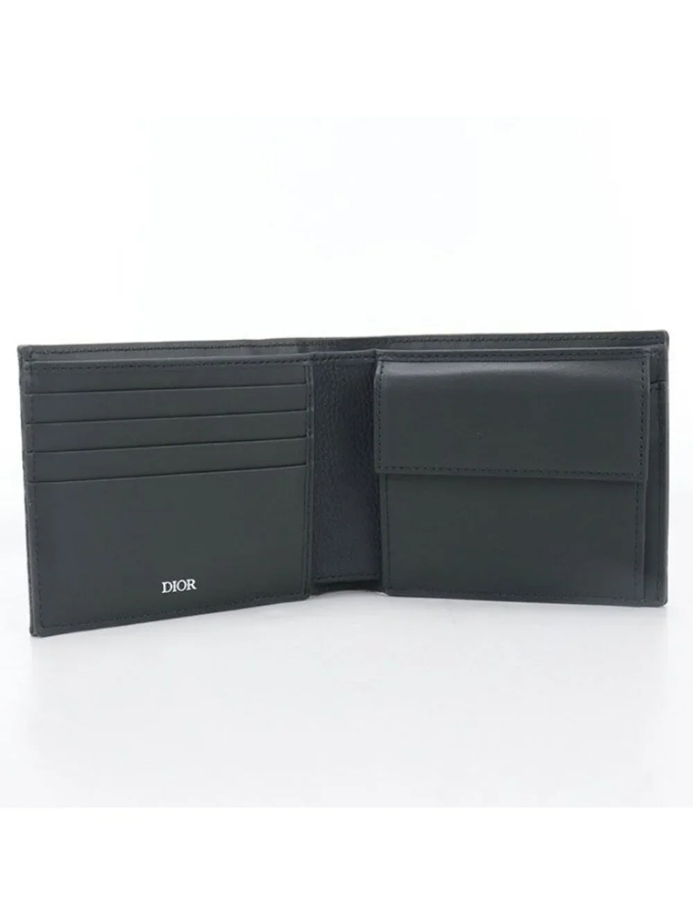 Dior Saddle Bifold Wallet Cotton